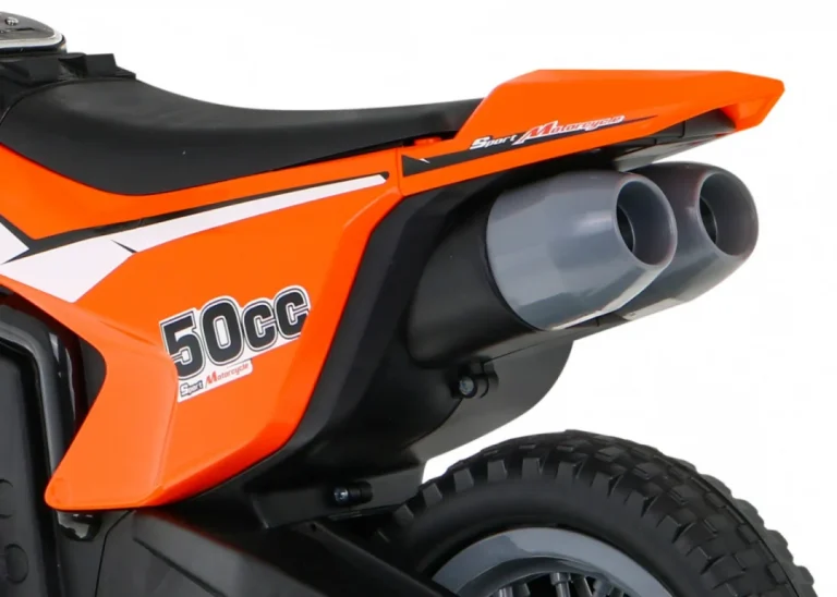 V Cross Narančasti Motocikl Motor Na Akumulator 11