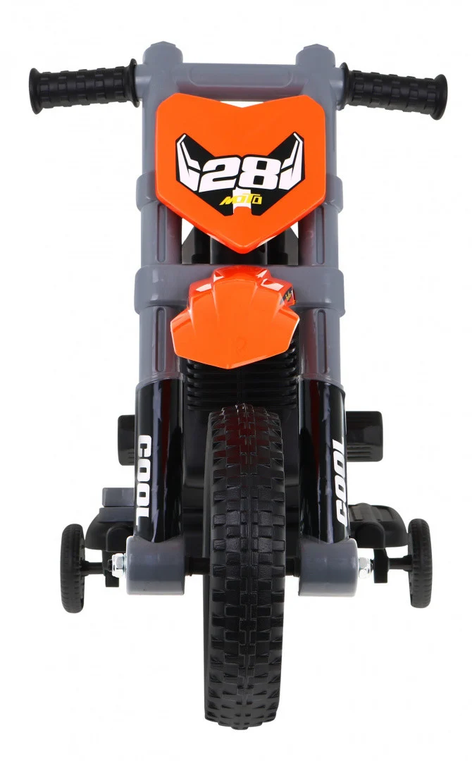 V Cross Narančasti Motocikl Motor Na Akumulator 3