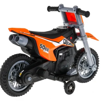 V Cross Narančasti Motocikl Motor Na Akumulator 8