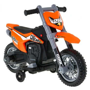 V Cross Narančasti Motocikl Motor Na Akumulator 9