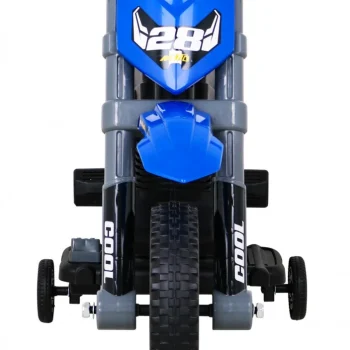 V Cross Plavi Motocikl, Plava Motor Na Akumulator 3