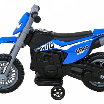 V Cross Plavi Motocikl, Plava Motor Na Akumulator 4
