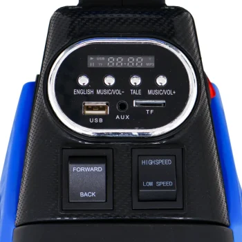 V Cross Plavi Motocikl, Plava Motor Na Akumulator 6