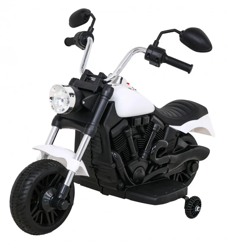V Max Motor Za Sjeckalicu Na Baterije Za Djecu Bijeli + Melodije Truba + Svjetlo + Pomoćni, Bijela Motor Na Akumulator 1