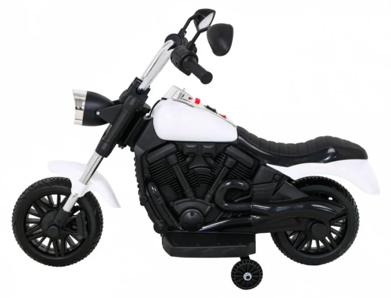 V Max Motor Za Sjeckalicu Na Baterije Za Djecu Bijeli + Melodije Truba + Svjetlo + Pomoćni, Bijela Motor Na Akumulator 4