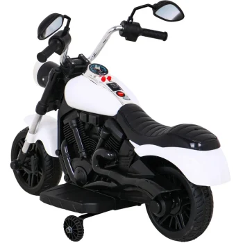V Max Motor Za Sjeckalicu Na Baterije Za Djecu Bijeli + Melodije Truba + Svjetlo + Pomoćni, Bijela Motor Na Akumulator 5