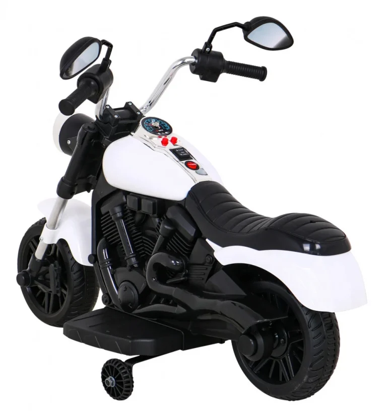 V Max Motor Za Sjeckalicu Na Baterije Za Djecu Bijeli + Melodije Truba + Svjetlo + Pomoćni, Bijela Motor Na Akumulator 5