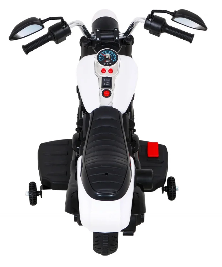 V Max Motor Za Sjeckalicu Na Baterije Za Djecu Bijeli + Melodije Truba + Svjetlo + Pomoćni, Bijela Motor Na Akumulator 6
