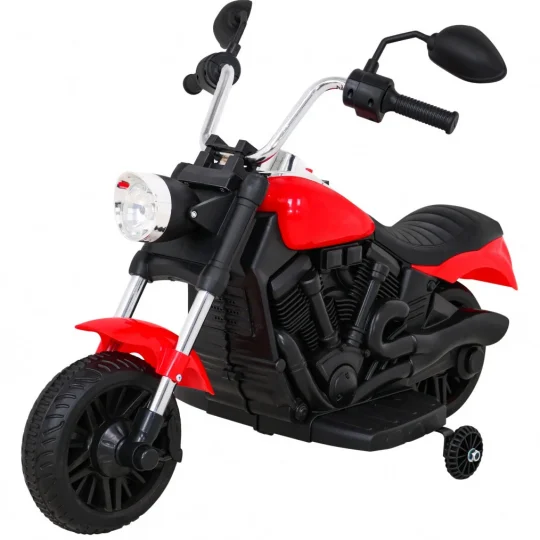V Max Motor Za Sjeckalicu Na Baterije Za Djecu, Crveni + Melodije, Truba + Svjetlo, Crvena Motor Na Akumulator 1