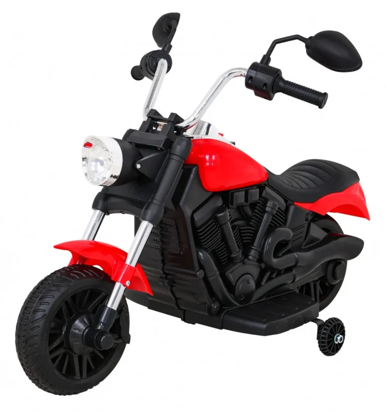 V Max Motor Za Sjeckalicu Na Baterije Za Djecu, Crveni + Melodije, Truba + Svjetlo, Crvena Motor Na Akumulator 1
