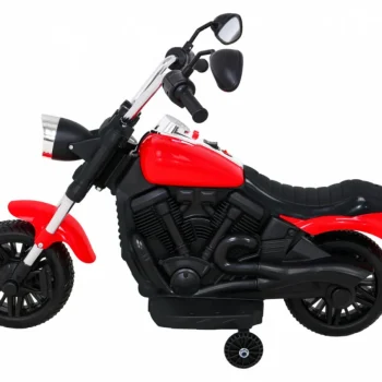 V Max Motor Za Sjeckalicu Na Baterije Za Djecu, Crveni + Melodije, Truba + Svjetlo, Crvena Motor Na Akumulator 4