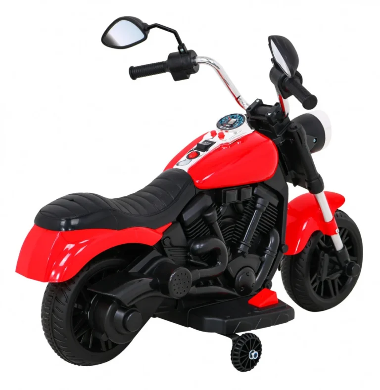 V Max Motor Za Sjeckalicu Na Baterije Za Djecu, Crveni + Melodije, Truba + Svjetlo, Crvena Motor Na Akumulator 8