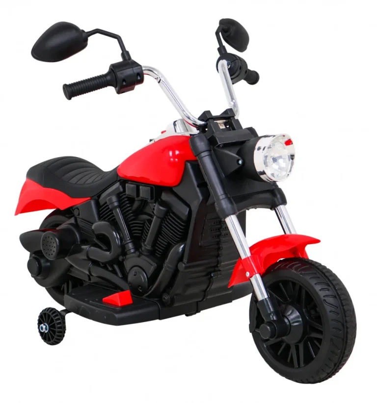 V Max Motor Za Sjeckalicu Na Baterije Za Djecu, Crveni + Melodije, Truba + Svjetlo, Crvena Motor Na Akumulator 9