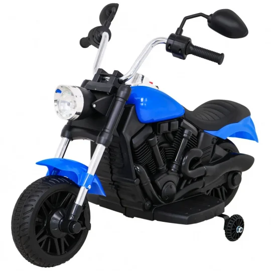 V Max Motor Za Sjeckalicu Na Baterije Za Djecu, Plavi + Melodije, Truba + Svjetlo + Pomoćni, Plava Motor Na Akumulator 1