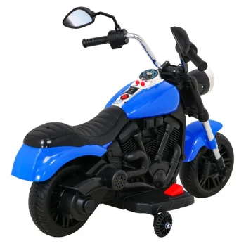 V Max Motor Za Sjeckalicu Na Baterije Za Djecu, Plavi + Melodije, Truba + Svjetlo + Pomoćni, Plava Motor Na Akumulator 7