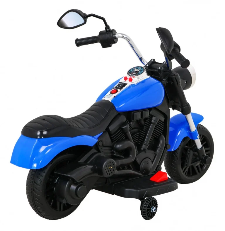 V Max Motor Za Sjeckalicu Na Baterije Za Djecu, Plavi + Melodije, Truba + Svjetlo + Pomoćni, Plava Motor Na Akumulator 7