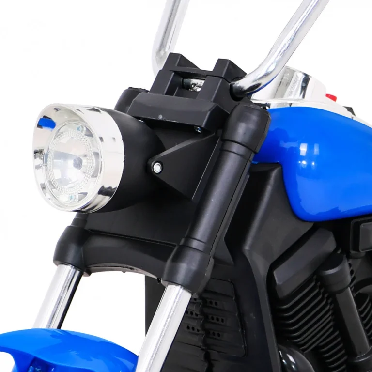 V Max Motor Za Sjeckalicu Na Baterije Za Djecu, Plavi + Melodije, Truba + Svjetlo + Pomoćni, Plava Motor Na Akumulator 9