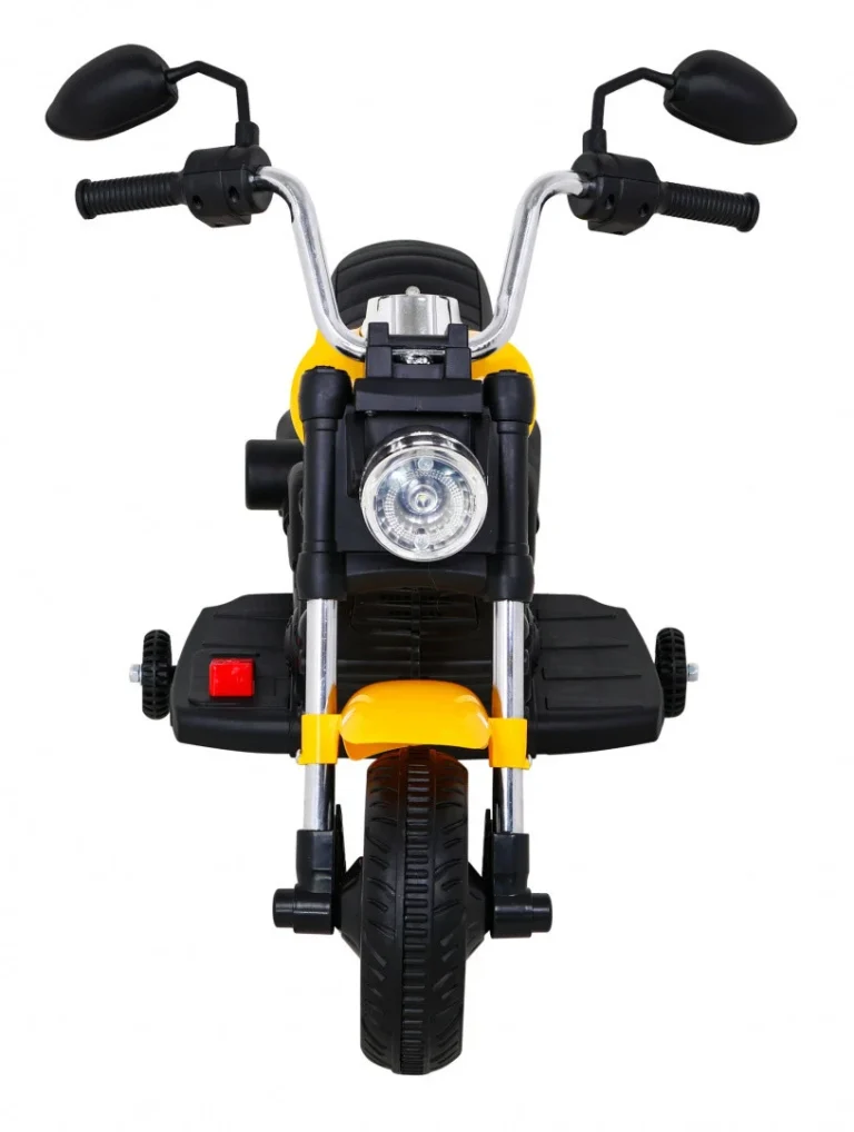 V Max Motor Za Sjeckalicu Na Baterije Za Djecu žuti + Melodije Truba + Svjetlo + Pomoćni, žuta Motor Na Akumulator 3