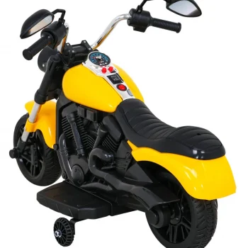 V Max Motor Za Sjeckalicu Na Baterije Za Djecu žuti + Melodije Truba + Svjetlo + Pomoćni, žuta Motor Na Akumulator 5