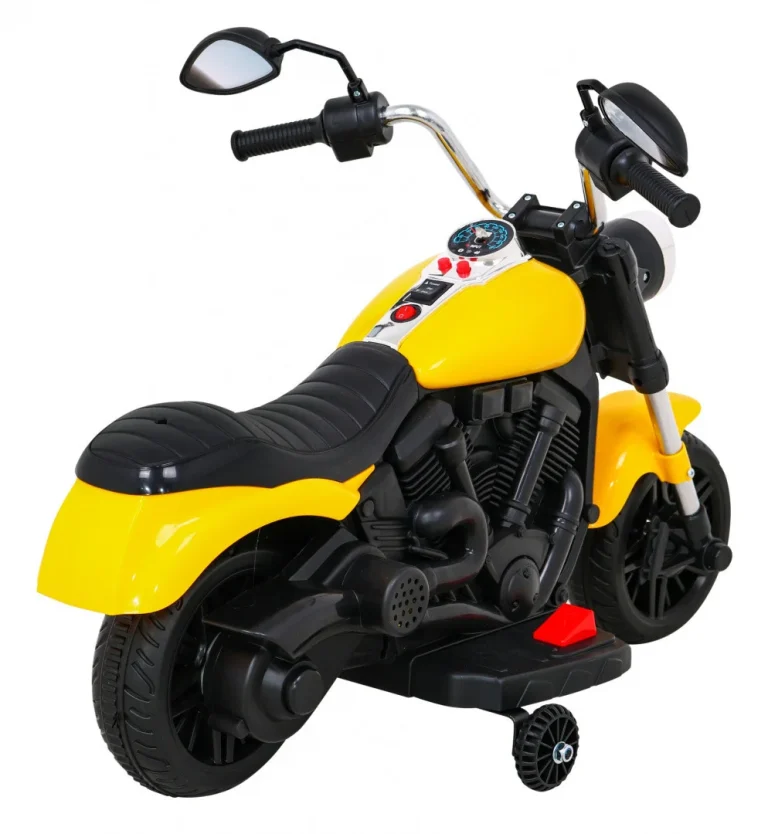 V Max Motor Za Sjeckalicu Na Baterije Za Djecu žuti + Melodije Truba + Svjetlo + Pomoćni, žuta Motor Na Akumulator 7