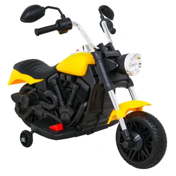V Max Motor Za Sjeckalicu Na Baterije Za Djecu žuti + Melodije Truba + Svjetlo + Pomoćni, žuta Motor Na Akumulator 8