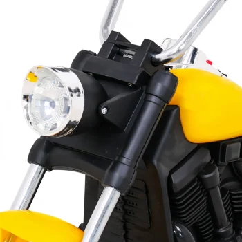 V Max Motor Za Sjeckalicu Na Baterije Za Djecu žuti + Melodije Truba + Svjetlo + Pomoćni, žuta Motor Na Akumulator 9
