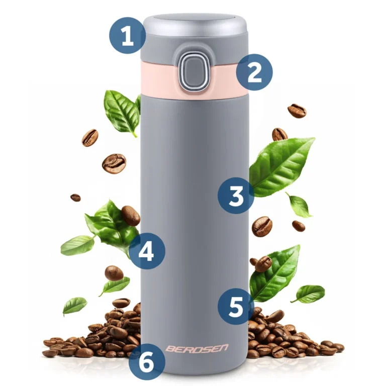 Vakuumska Termosica Berdsen Bd 786 450 Ml Siva 13