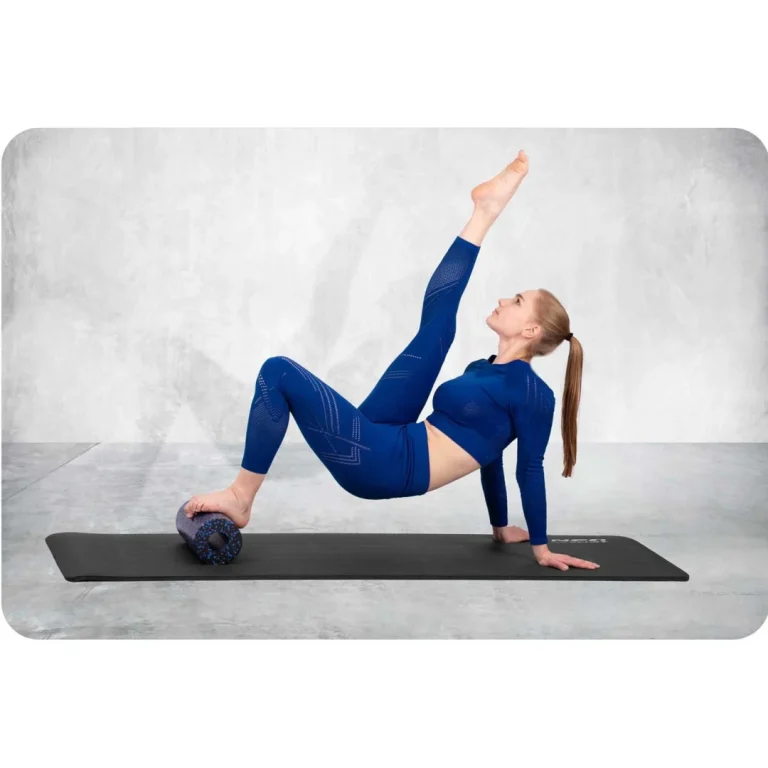Valjak Za Vježbanje Neo Sport Ns 954, 33 × 14 Cm, Crno Plavi 4