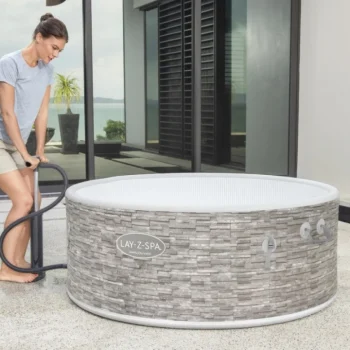 Vancouver Lay Z Spa Airjet Plus Spa Na Napuhavanje Bestway Za 5 Osoba + Pumpa + Kontrola Masaže 6