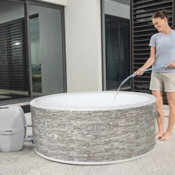 Vancouver Lay Z Spa Airjet Plus Spa Na Napuhavanje Bestway Za 5 Osoba + Pumpa + Kontrola Masaže 7