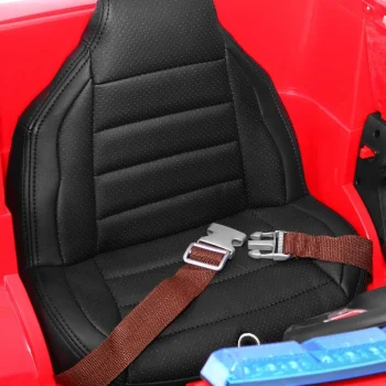 Vatrogasni Automobil Na Baterije Za Djecu Suv + Sirene + Svjetla + Megafon + Daljinski, Crvena 5