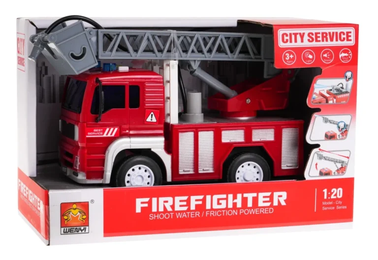Vatrogasni Kamion 1:20 S Funkcijom Vode 3+ 7