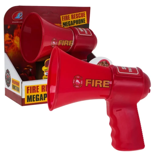Vatrogasni Megafon Crveni 3+ Sirena I Led 1