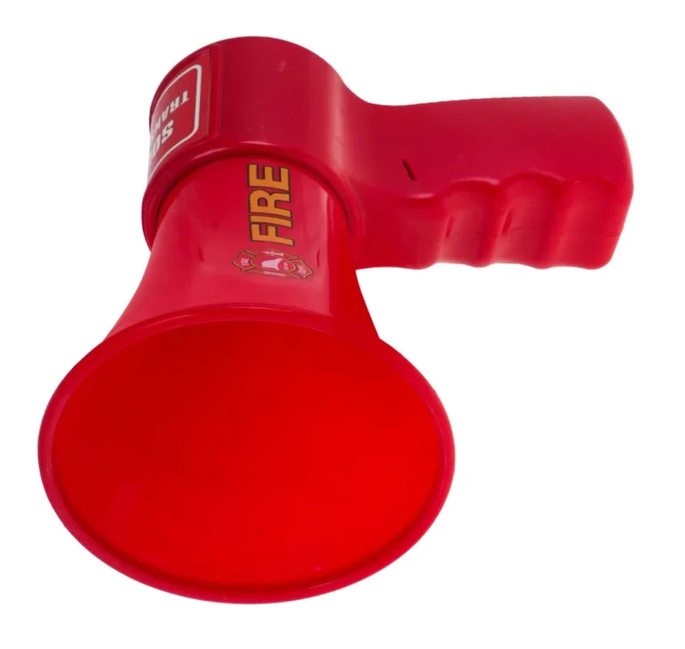 Vatrogasni Megafon Crveni 3+ Sirena I Led 4