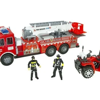 Vatrogasni Set Za Djecu, Kamion 49 Cm, Quad I Kaciga 5