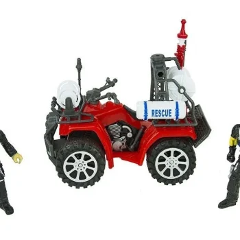 Vatrogasni Set Za Djecu, Kamion 49 Cm, Quad I Kaciga 6