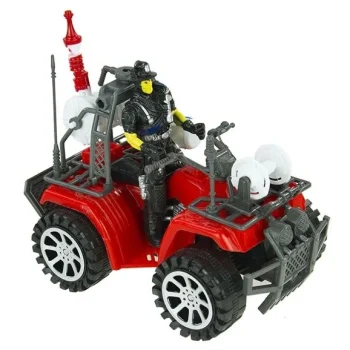 Vatrogasni Set Za Djecu, Kamion 49 Cm, Quad I Kaciga 7