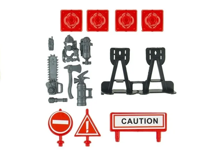 Vatrogasni Set Za Djecu, Kamion 49 Cm, Quad I Kaciga 8