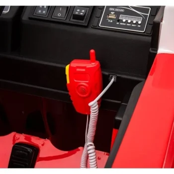 Vatrogasno Vozilo Crveni Električni Automobil Za Vožnju 15