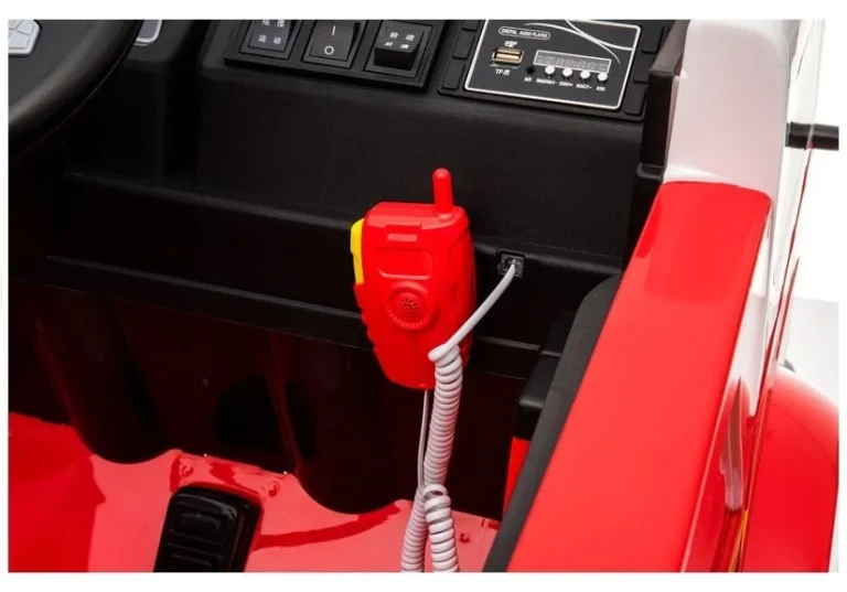 Vatrogasno Vozilo Crveni Električni Automobil Za Vožnju 15