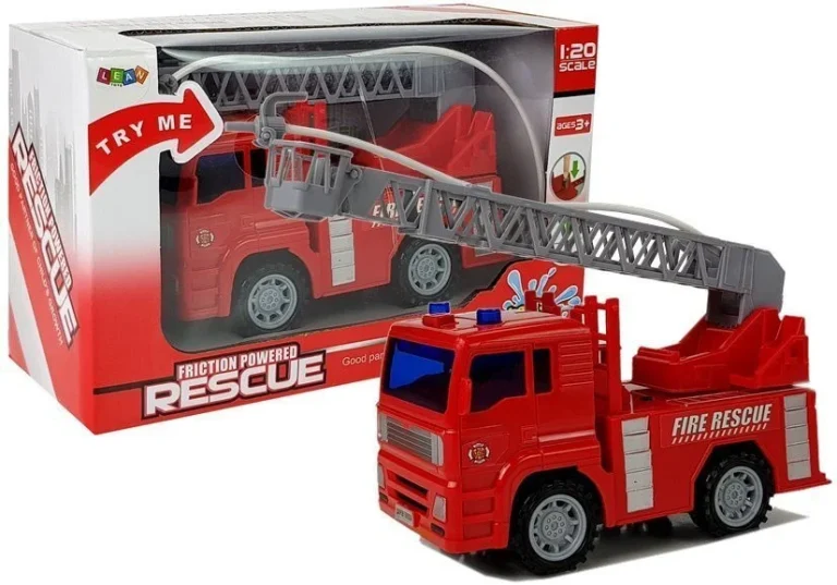 Vatrogasno Vozilo Na Baterije 1:20 S Vodom 1