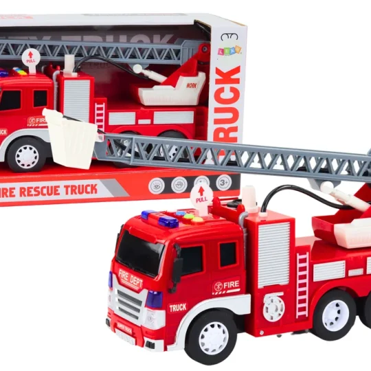Vatrogasno Vozilo S Bumom 1:16, Vodeni Sprej, Crveno 1