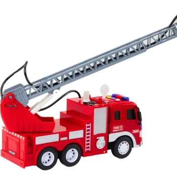 Vatrogasno Vozilo S Bumom 1:16, Vodeni Sprej, Crveno 3