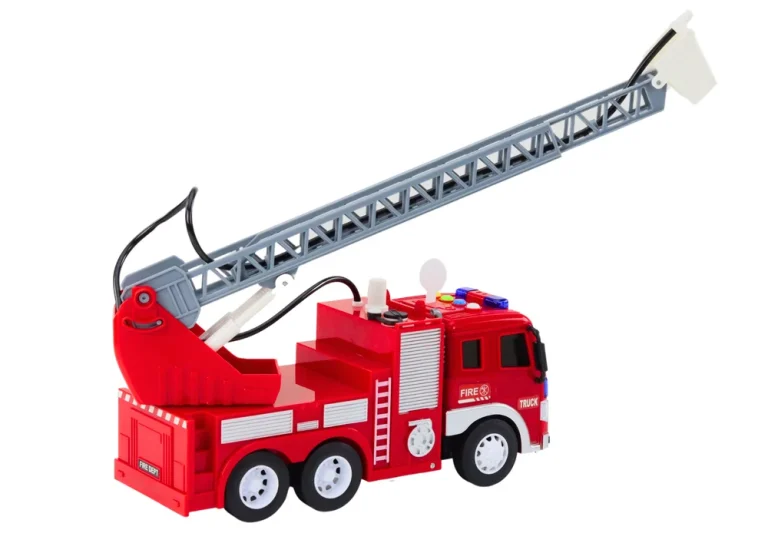 Vatrogasno Vozilo S Bumom 1:16, Vodeni Sprej, Crveno 3