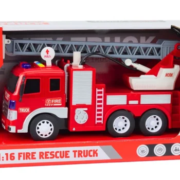 Vatrogasno Vozilo S Bumom 1:16, Vodeni Sprej, Crveno 4