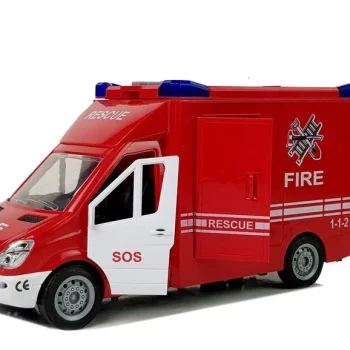 Vatrogasno Vozilo S Pogonom Na Trenje I Otvaranje Vrata 3