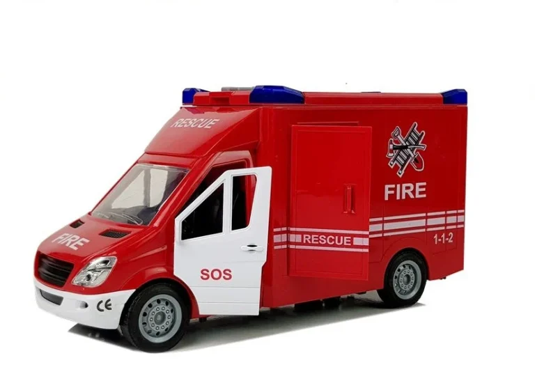 Vatrogasno Vozilo S Pogonom Na Trenje I Otvaranje Vrata 3