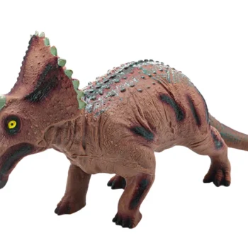 Velika Figurica Triceratops Sa Zvukom, Smeđa 2