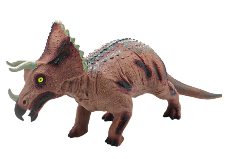 Velika Figurica Triceratops Sa Zvukom, Smeđa 2