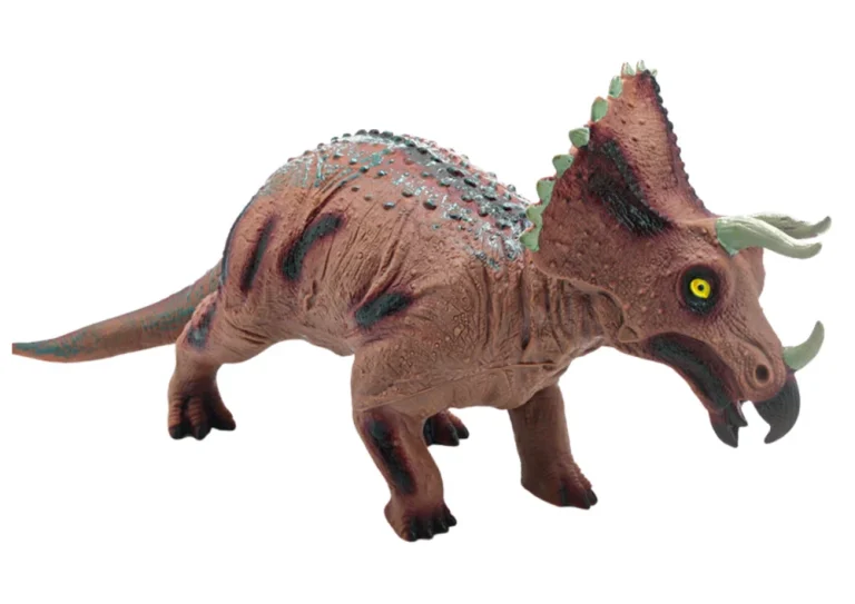 Velika Figurica Triceratops Sa Zvukom, Smeđa 3